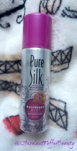 silk rasberry shave cream